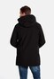 Giordano Parka Removable Hood Water and Windproof Jack Black