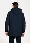 Giordano Parka Removable Hood Water And Windproof Jack Navy