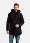 Giordano Parka Removable Hood Water and Windproof Jack Zwart