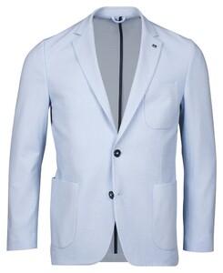 Giordano Paulo Unconstructed Dynamic Flex Travel Jacket Colbert Licht Blauw