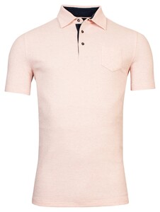 Giordano Pietro Honeycomb Melange Poloshirt Soft Pink
