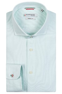 Giordano Plain Oxford Row Cutaway Shirt Mint Green