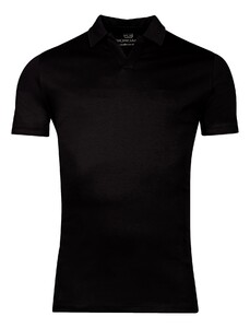 Giordano Portofino Liquid Cotton Short Sleeve Polo Poloshirt Navy