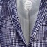 Giordano Robert Flock Design on Stripe Jacket Navy-White