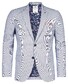 Giordano Robert Seersucker Stripe Jacket Deep Blue-White