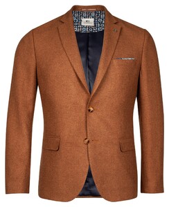 Giordano Robert Wool Mix Faux Uni Subtle Mélange  Colbert Choco Brown