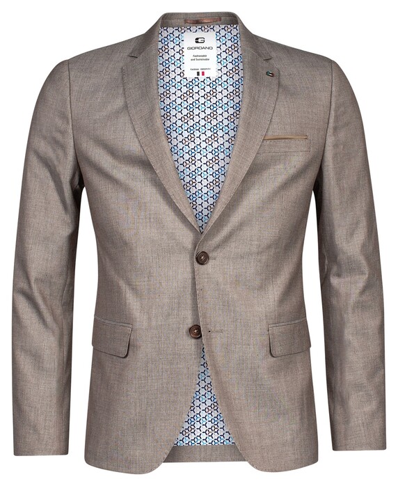 Giordano Robert Woven Two Tone Mix Colbert Zand