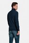Giordano Roll Neck Fantasy Cable Knit Wool Blend With Cashmere Trui Indigo