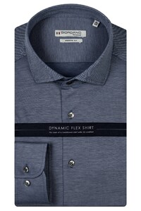 Giordano Roma Cutaway Dynamic Flex Overhemd Navy