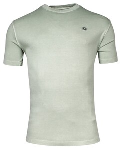 Giordano Round Neck Jersey Garment Dyed T-Shirt Green