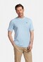 Giordano Round Neck Jersey Garment Dyed T-Shirt Licht Blauw