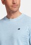 Giordano Round Neck Jersey Garment Dyed T-Shirt Licht Blauw