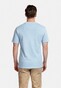 Giordano Round Neck Jersey Garment Dyed T-Shirt Licht Blauw