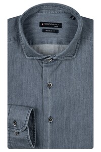 Giordano Row Colorful Twill Overhemd Dark Navy