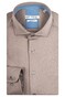 Giordano Row Cotton Liquid Touch Overhemd Bruin