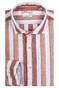 Giordano Row Cutaway Bold Stripes Shirt Rust