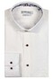 Giordano Row Cutaway Linen Blend Plain Shirt Off White