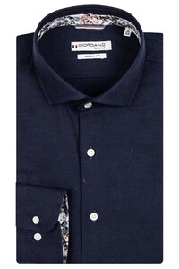 Giordano Row Cutaway Soft Twill Shirt Navy