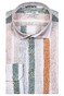 Giordano Row Semi Cutaway Bold Linen Stripe Shirt White-Multi
