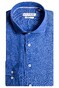 Giordano Row Uni Color Linen Blend Shirt Cobalt