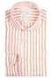 Giordano Row Wide Stripe Linen Shirt Fine Orange