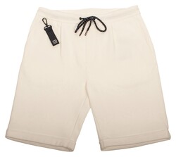 Giordano Salina Elastic Short Doubleface Knit Bermuda Snow White