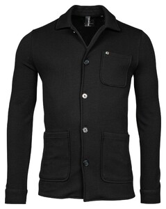 Giordano Sergio Plain Knitted Tech Twill Vest Dark Navy