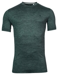 Giordano Silvio Technical Melange Round Neck T-Shirt Anthracite Grey