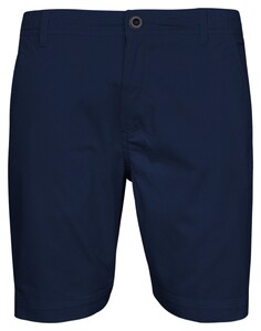 Giordano Stockholm Short Garment Dyed Twill Cotton Stretch Bermuda Donker Blauw