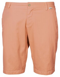 Giordano Stockholm Short Garment Dyed Twill Cotton Stretch Bermuda Oranje