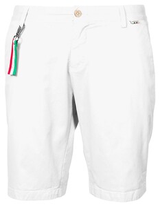Giordano Stockholm Short Garment Dyed Twill Cotton Stretch Bermuda Wit