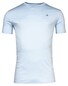 Giordano Uni Color Liquid Touch T-Shirt Licht Blauw