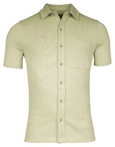 Giordano Uni Color Puglia Doubleface Knit Short Sleeve Shirt Apple Green