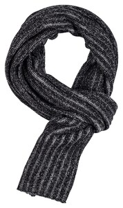 Giordano Vanise Wool Blend With Cashmere Scarf Black-Grey