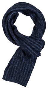 Giordano Vanise Wool Blend With Cashmere Scarf Navy-Blue