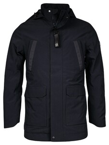 Giordano Vico Short Jacket Technical Padded Navy