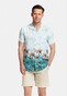 Giordano Vigo Palm Beach Pattern Overhemd Blauw-Multi