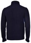 Gran Sasso 5-Ply Pure Cashmere Full Zip Cardigan Blue Navy