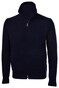 Gran Sasso 5-Ply Pure Cashmere Full Zip Cardigan Blue Navy