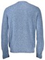 Gran Sasso Bouclé Crew Neck Wool Blend Pullover Light Blue