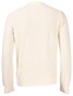 Gran Sasso Bouclé Crew Neck Wool Blend Pullover Off White