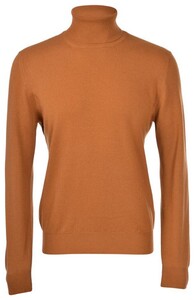 Gran Sasso Cashmere Turtle Pullover Dark Ocre