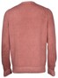 Gran Sasso Cotton Uni Knit Pullover Trui Zacht Roze