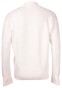 Gran Sasso Dropped Shoulder 4-Button Uni Color 2-Ply Super Geelong Wool Cardigan White