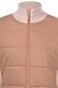 Gran Sasso Flanel And Wool Knit Two-Way Zip Cardigan Hazel-Brown