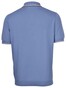 Gran Sasso Fresh Cotton Knit Polo Fine Profiles Poloshirt Azure