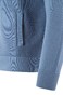 Gran Sasso Knit Zip Cardigan Two-Ply Pure Cotton Double Zip Slider Vest Midden Blauw