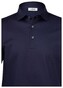 Gran Sasso Mercerized Cotton Uni Polo Poloshirt Blue Navy