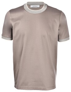 Gran Sasso Mercerized Luxury Cotton Crew Neck T-Shirt Dove Grey