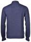 Gran Sasso Merino Extrafine Long Sleeve Polo Pullover Blue